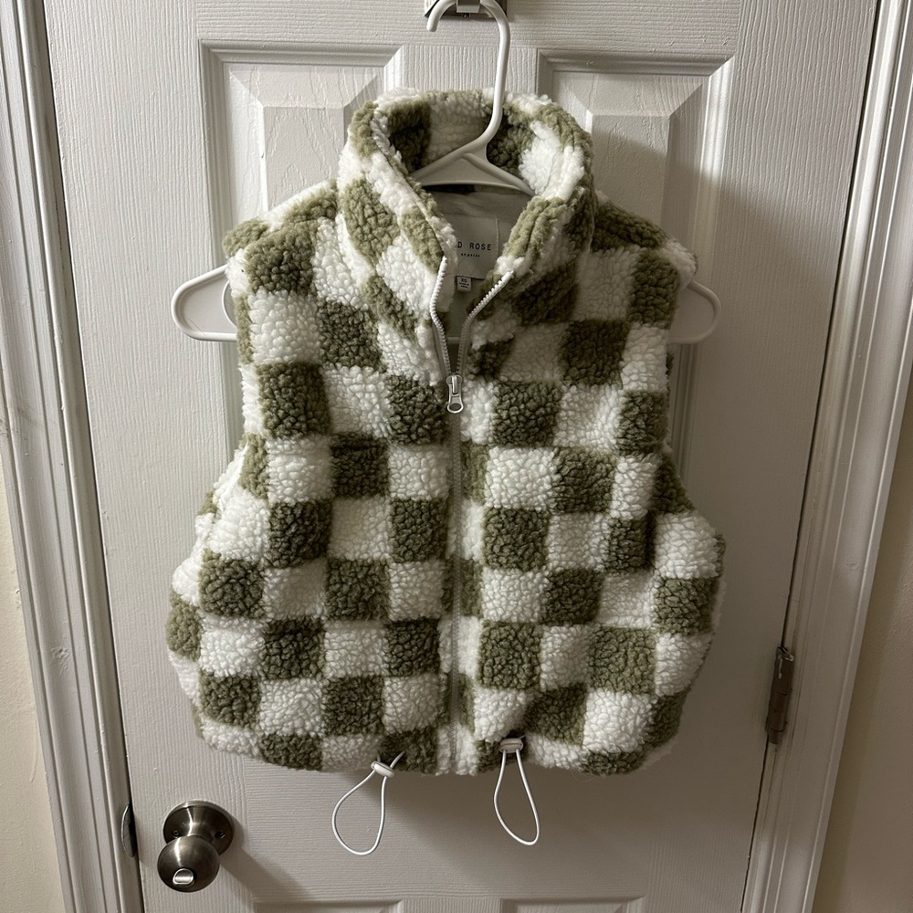 Cozy Checkered Vest